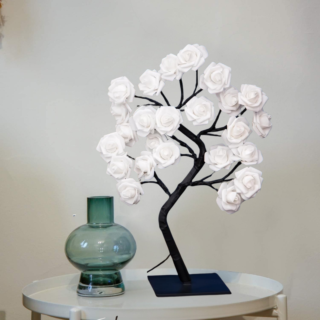 Lámpara LED Árbol de Rosas